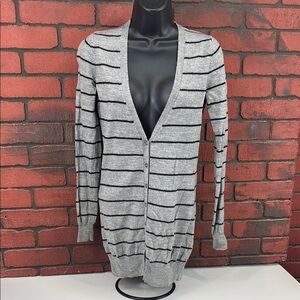 Uniqlo‎ Cardigan Womans Small Striped Wool